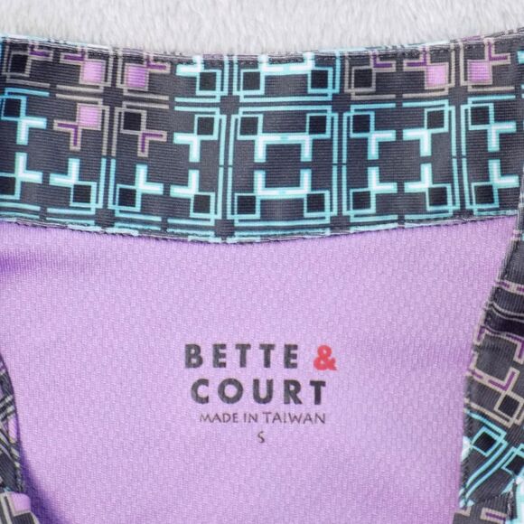 Bette Court Golf Shirt Womens Small Active Athleisure Sporty (BUNDLE PRICE $5) - Picture 4 of 4